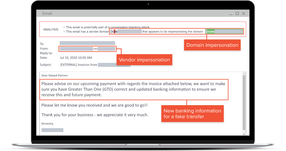 email phishing attack sense of urgency